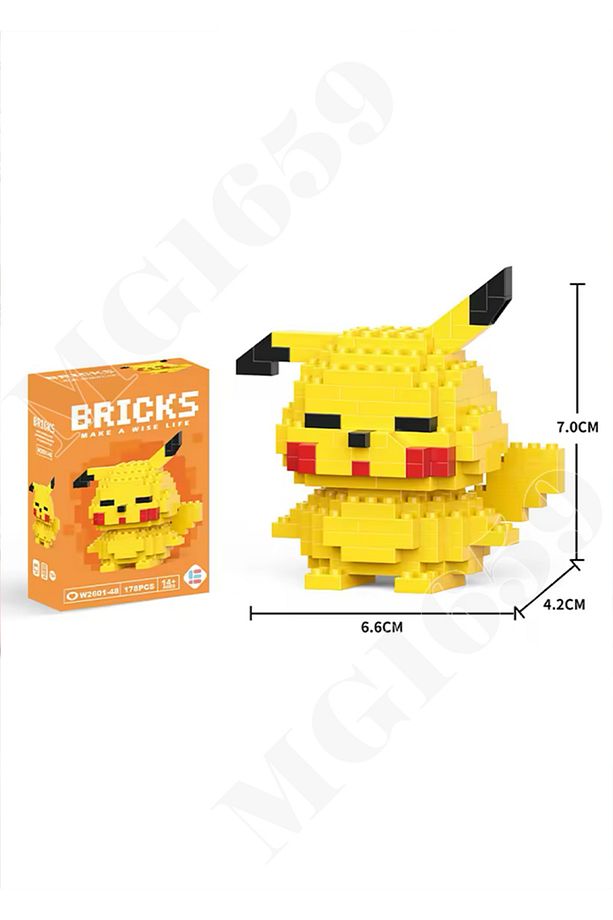 Pikachu 3d Yapboz Puzzle - 2