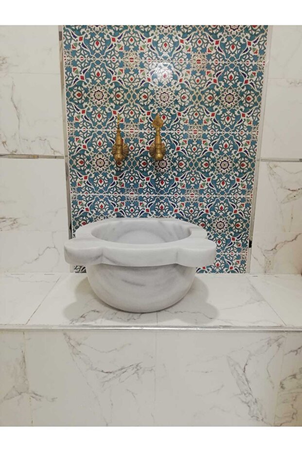 BEYAZ MERMER KURNA - 2