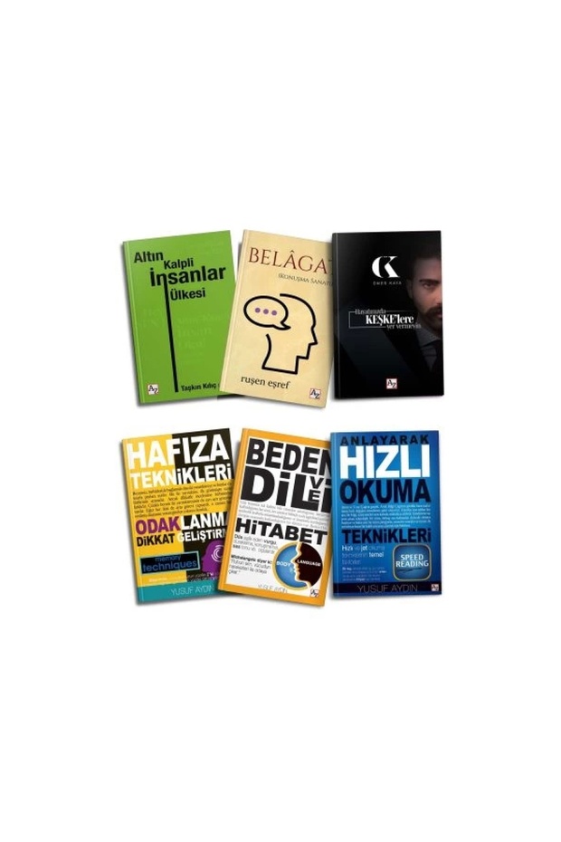 Kişisel Gelişim Seti - 6 Kitap - 1