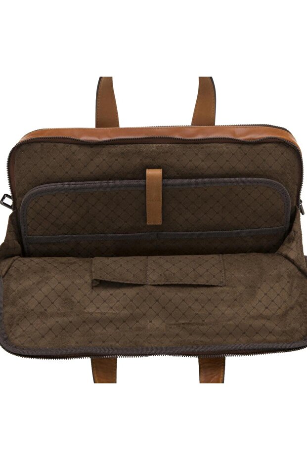 15.6" Taba Hakiki Deri Notebook Evrak Çantası - 4