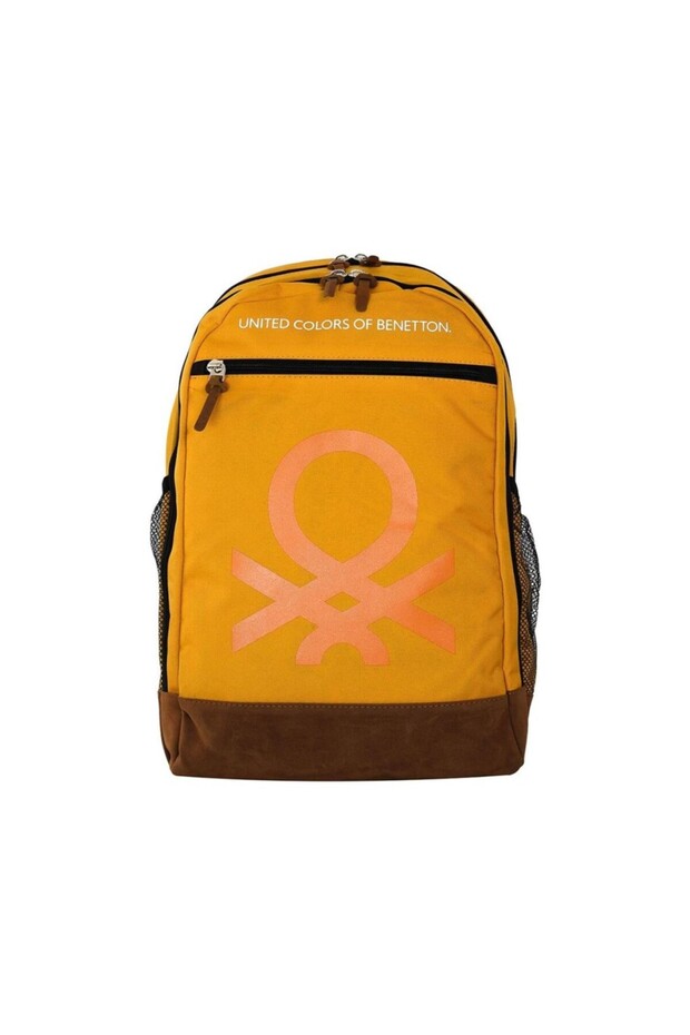 United Colors of Benetton. Sophisticated Boy's Primary School Bag Yellow