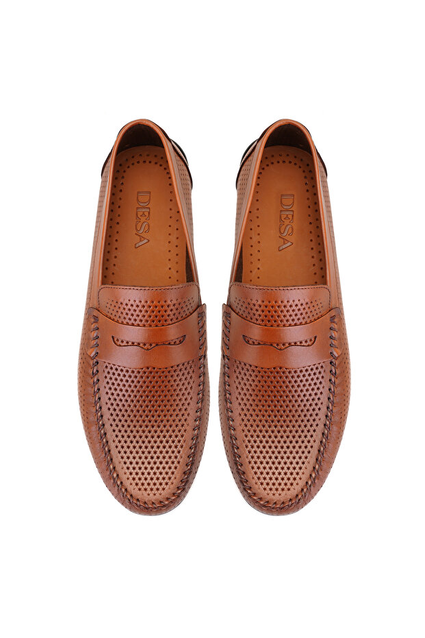 Chaney Taba Erkek Deri Loafer - 4