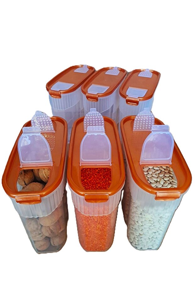 6 Pieces of Lockable, Leak-Proof Food Storage Container, Luxury Stylish Box (3 Lt) Dowry Set