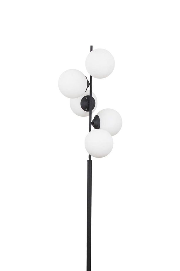 Missy 5 Li Siyah Lambader Beyaz Camlı Modern , Oturma Odası ,Yatak Odası , Salon Lambader - 4