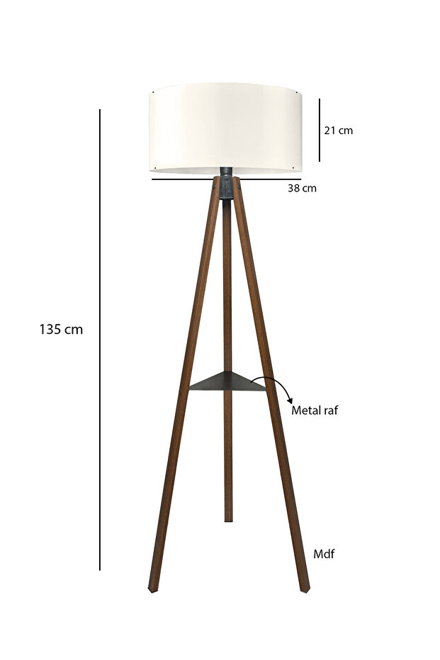 Homing Tripod Raflı Basic Lambader 241857 - 3