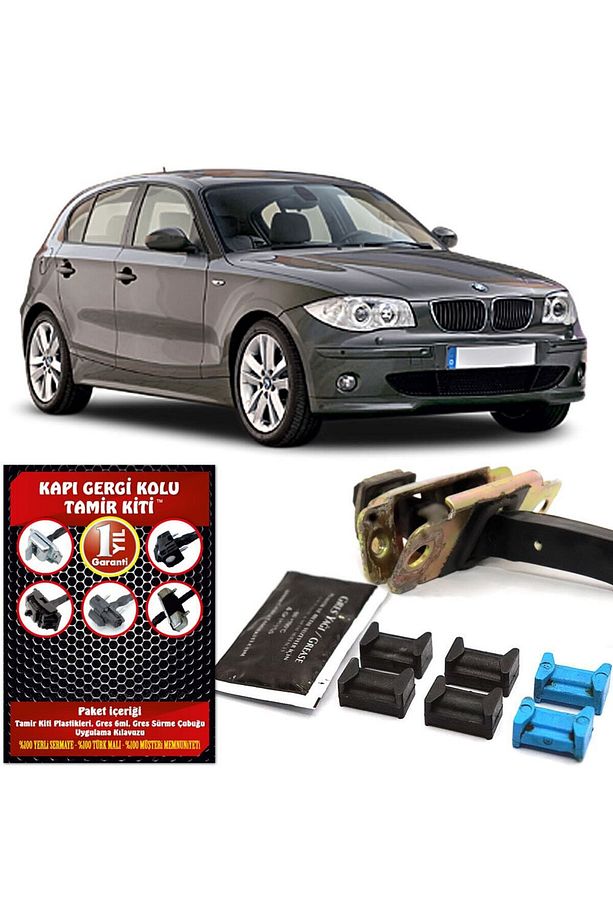 Bmw 1 E87 Kapı Gergi Kolu (limitör) Tamir Kiti (2 Kapı Set) 2004-2011 - 1
