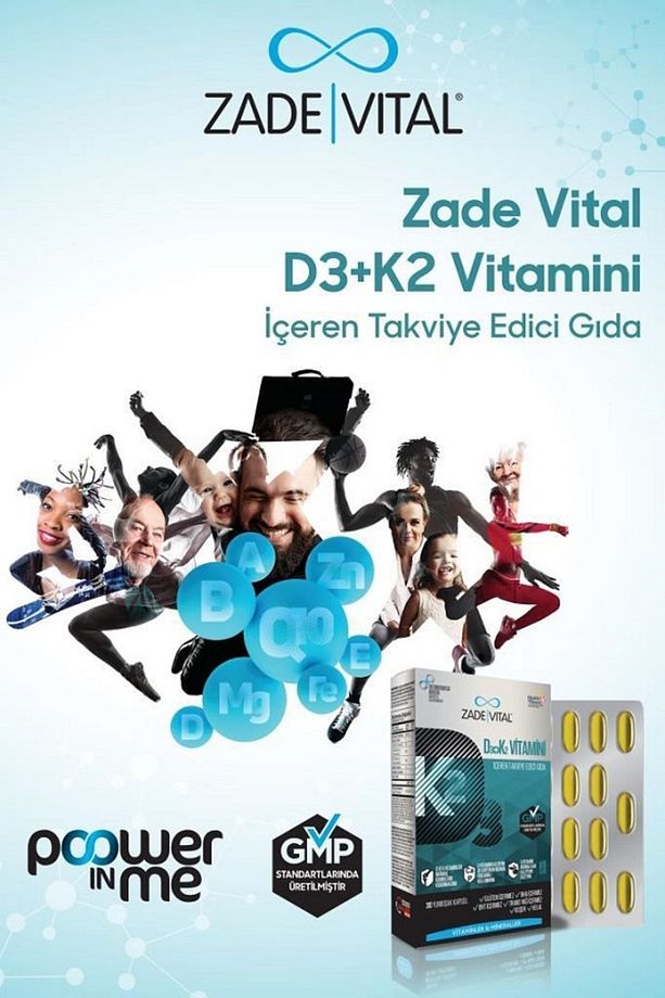 D3 K2 Vitamini 30 Kapsül - 3