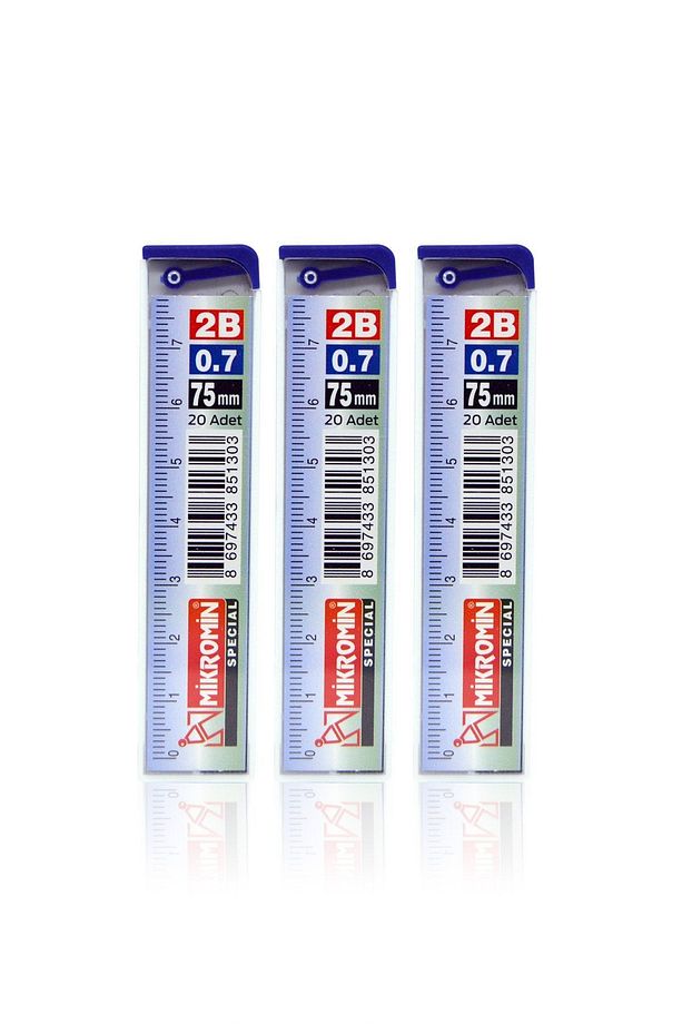 2b 75mm Cetvelli 0.7 Uç - 3 Tüp - 1