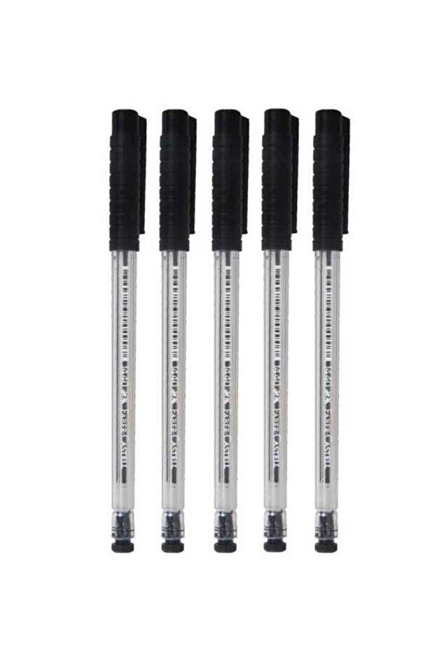 1440 Black Ballpoint Pen Set of 5