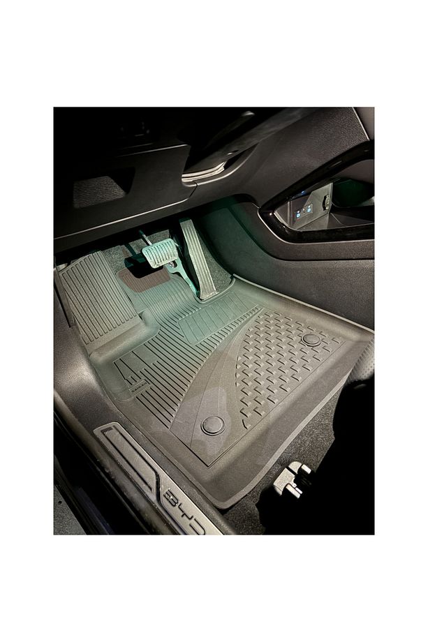 BYD Seal U Dm-i 2024+ Uyumlu LİNER Marka 3D Kulaksız ALT Bagaj Havuzu + SAHLER 4.5D Oto Paspas - 2