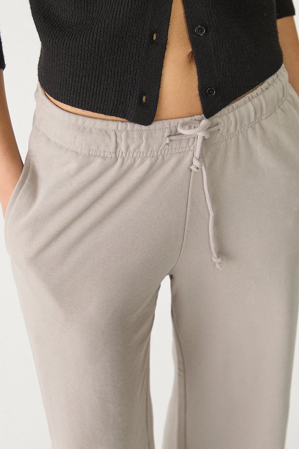 Geniş paça jogger pantolon - 4