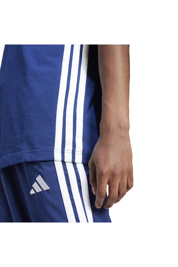Essentials 3-Stripes Single Jersey Tişört - 6
