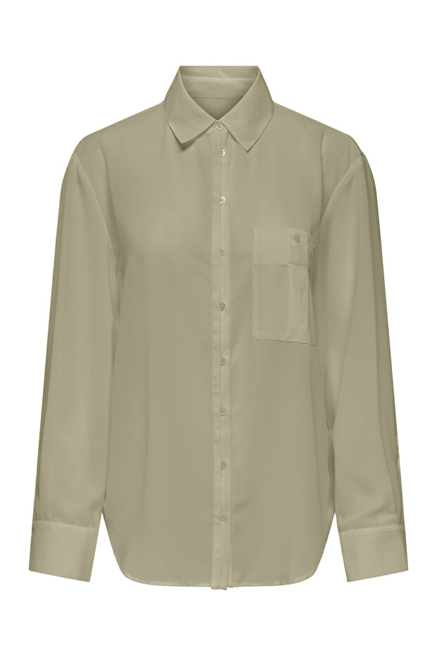 Onlannli Fabric Ls Shirt - Wvn