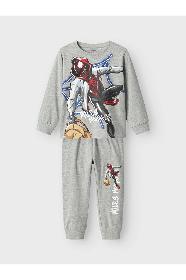 Name It Gray Pajama Set 13236316