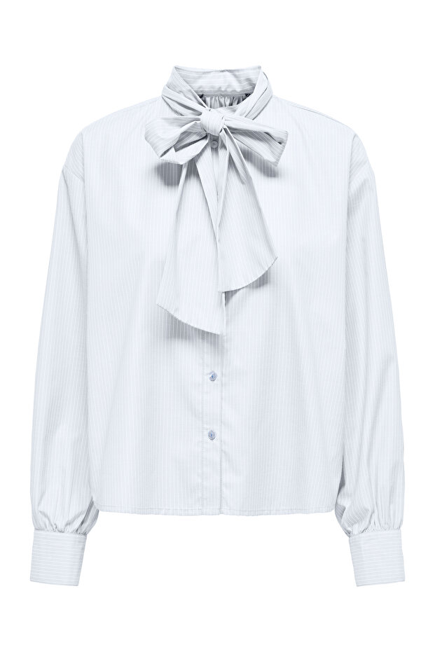 Onlestelle L/S Tie Shirt - Wvn Model