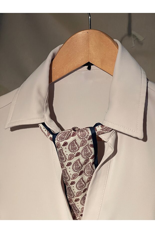 تصميم وشاح، شال مستطيل رفيع 87 سم - 2