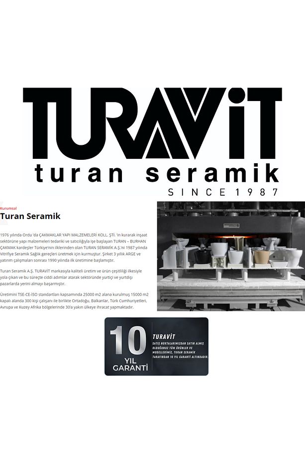 Plaza Kanallı Duvara Sıfır Klozet Takım Plz1708 , Nkp Yavaş Kapak - 9