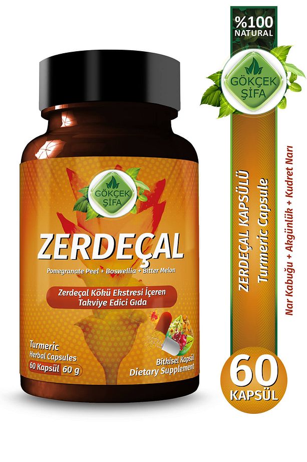 Zerdeçal Kapsül (TURMERİC CAPSULE) - 1