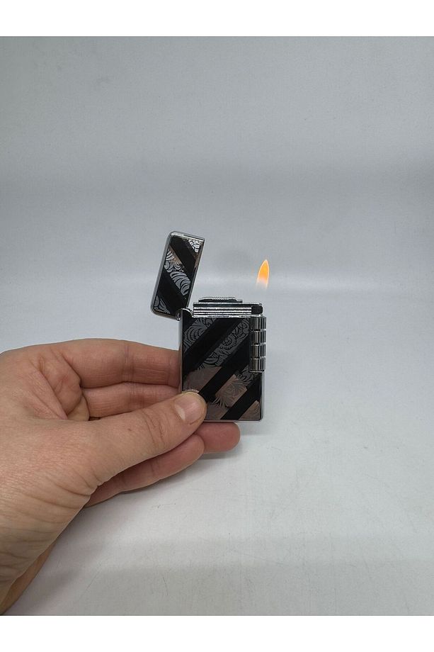 Yandan Çarklı İsme Özel Metal, Kullanışlı Ve Sağlam Ağır Model Çakmak - 2