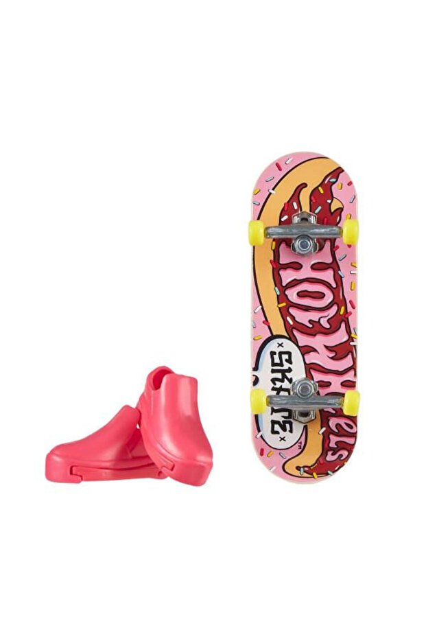 Hot Wheels Skate Finger Skateboard and Shoe Packs Hgt46-Hvk07