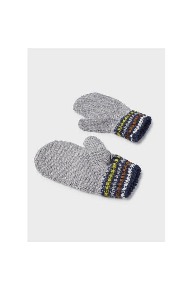 bebek atkı bere ve eldiven seti - 5