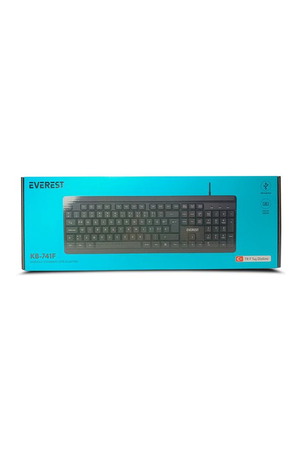 KB-741F KABLOLU STANDART F OFİS KLAVYESİ- F KLAVYE - 5