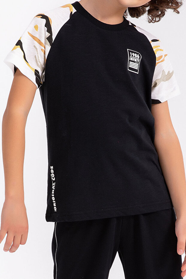 ERKEK BERMUDA TAKIM - SİYAH - 4