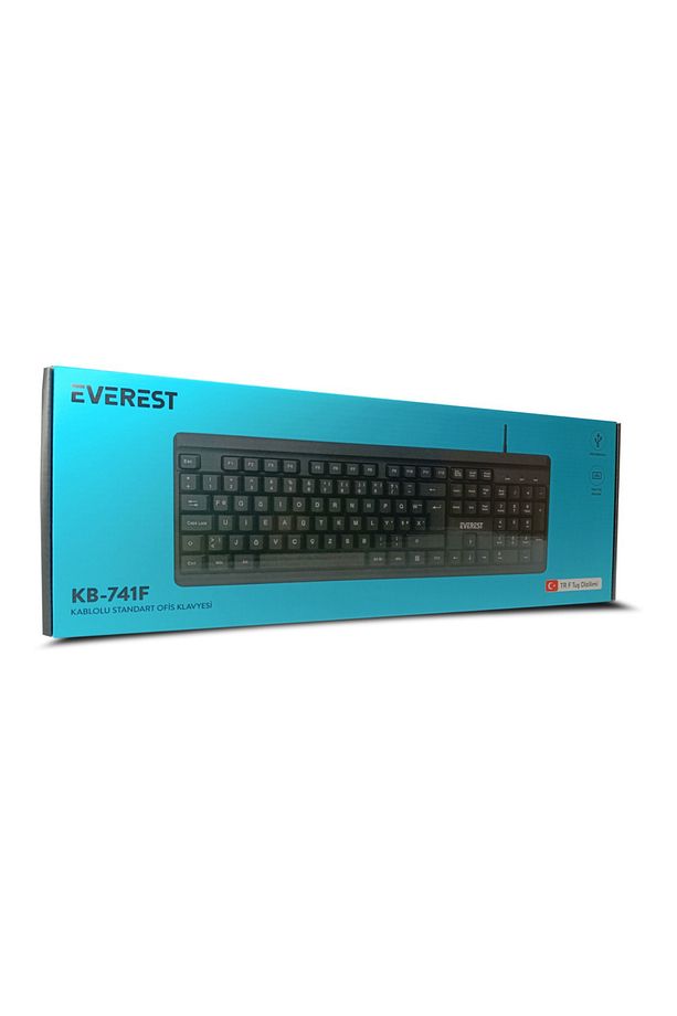 KB-741F KABLOLU STANDART F OFİS KLAVYESİ- F KLAVYE - 4