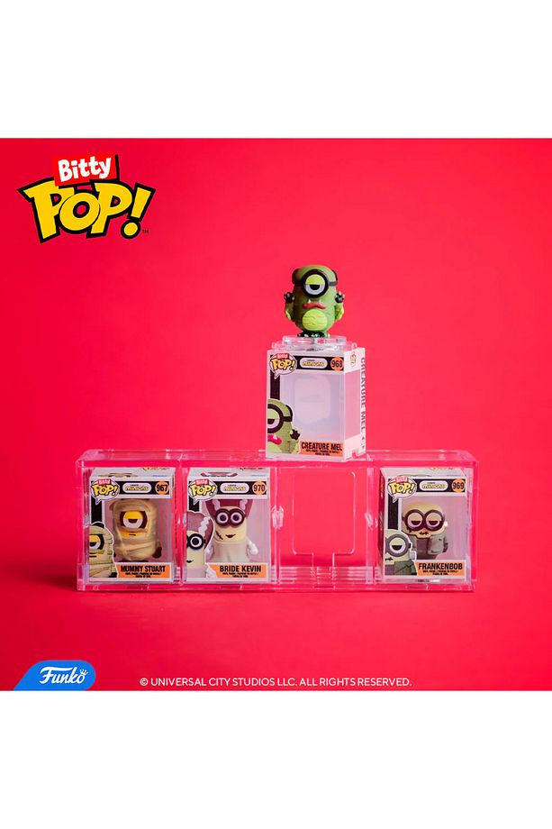 Bitty POP! 4'lü Paket Minions - Franken Bob - 2