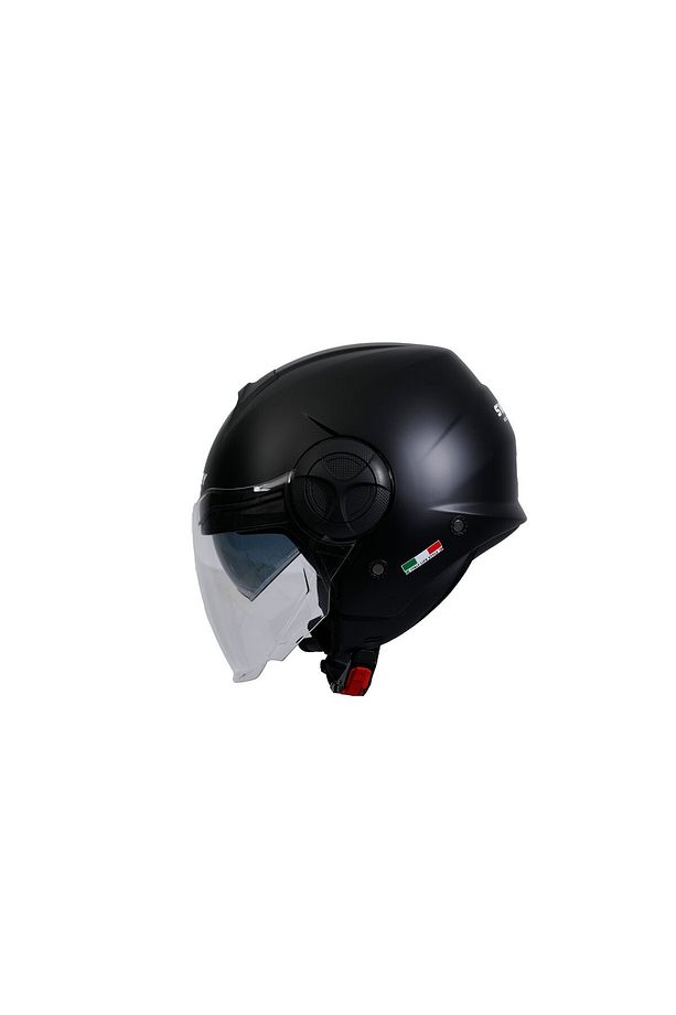 SW 737 Matt Black Yarım Kask - 1