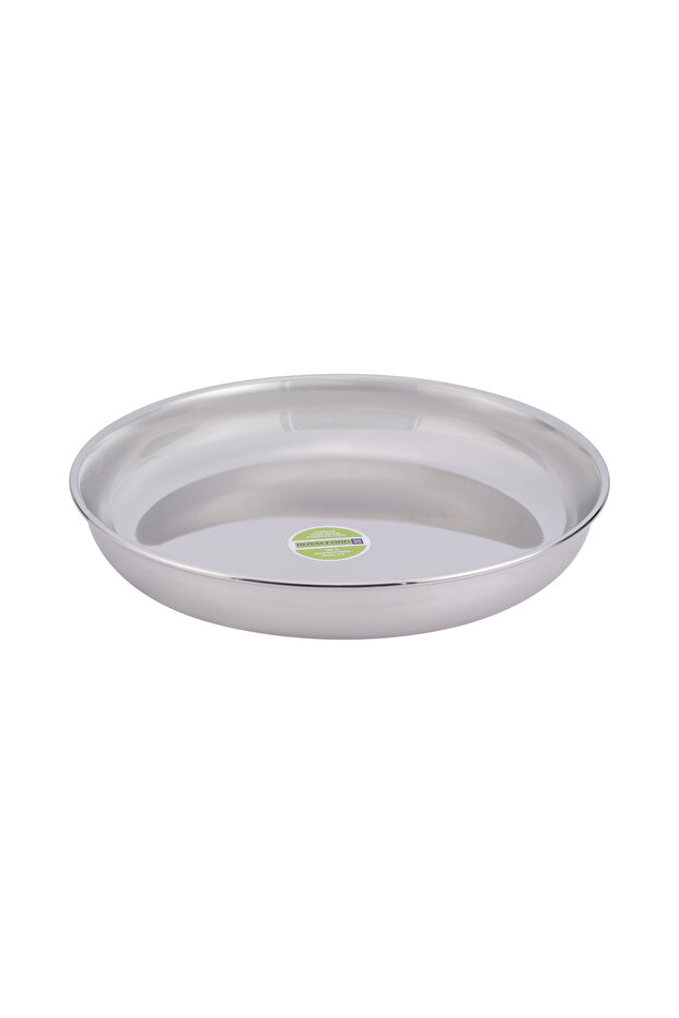 21 CM Stainless Steel Rice Plate- RF11467