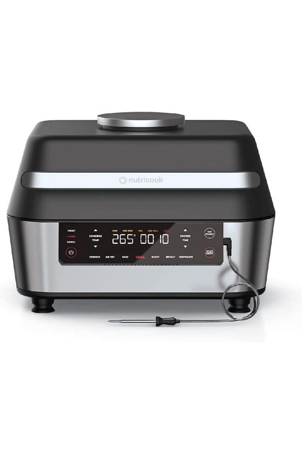 Smart İç Mekan Izgara ve Air Fryer XL 8.5L, 1760W, Akıllı Termometreli - 1