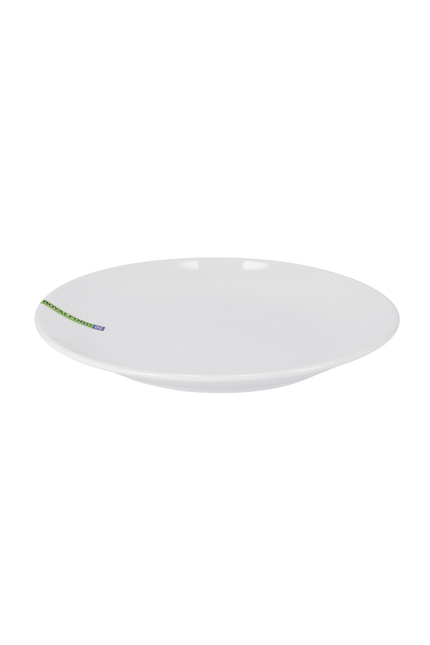 Porcelain Magnesia Dinner Plate, 8 Inch