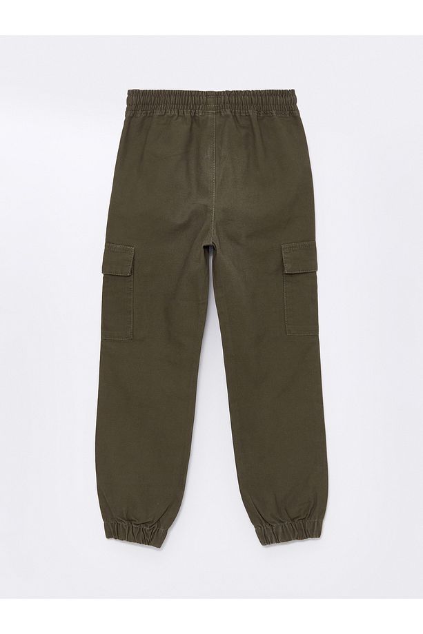 Beli Lastikli Erkek Çocuk Jogger Pantolon - 3