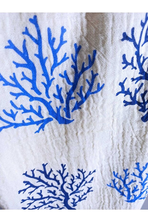 Organic Luxury Muslin Peshtemal Beach Towel