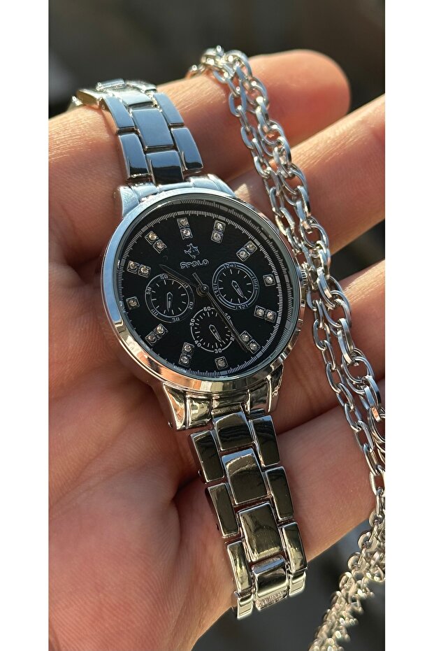 KADIN ÇELİK KOL SAATİ - 1