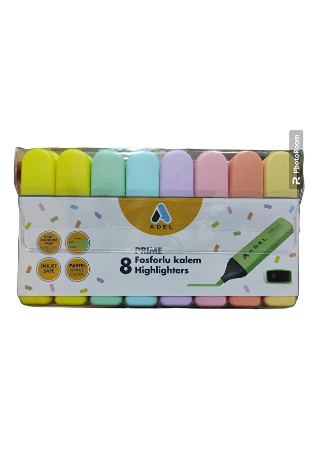 Adel PRİME FOSFORLU SET 8 RENK