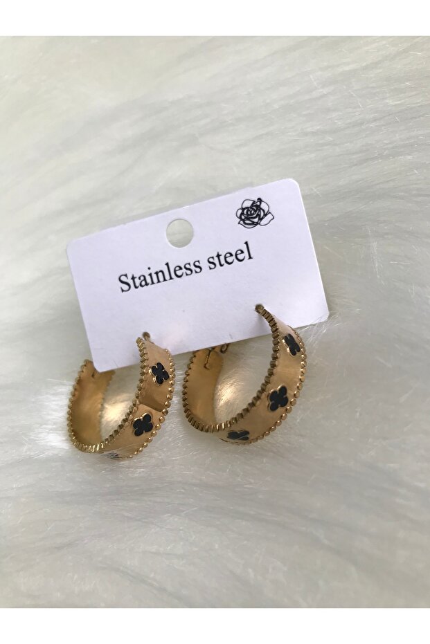 Kadın çelik küpe - 2