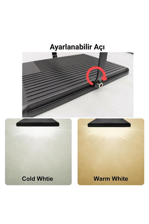 Rgb Kumandalı Led Projektör 30w Işık Rengi Değiştirilebilir. - 3