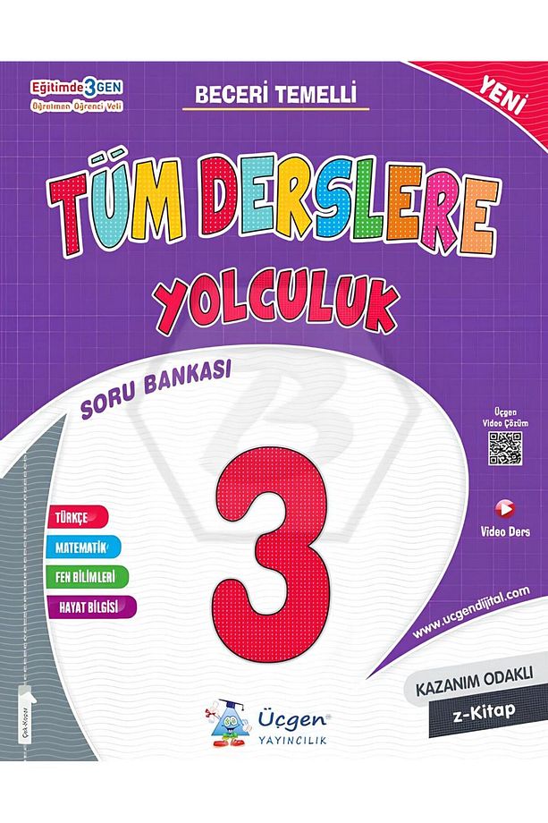 3.SINIF TÜM DERSLERE YOLCULUK & BAŞARIYA YOLCULUK YAPRAK TEST - 2