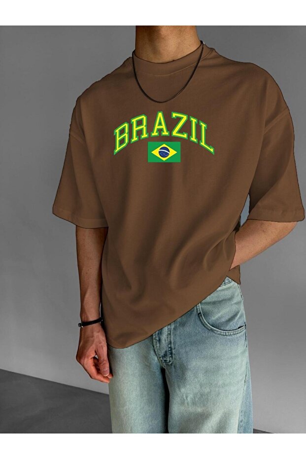 Brazil Printed Oversize Tee