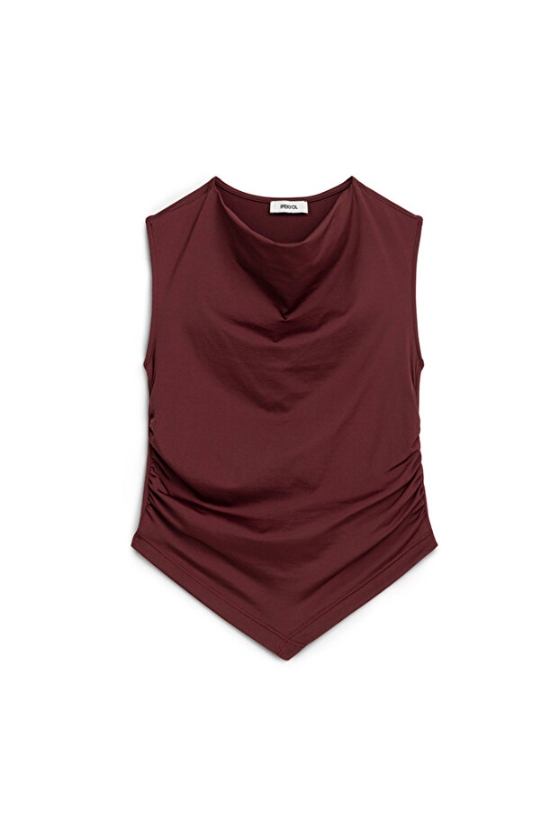 Büzgülü tişört - 3