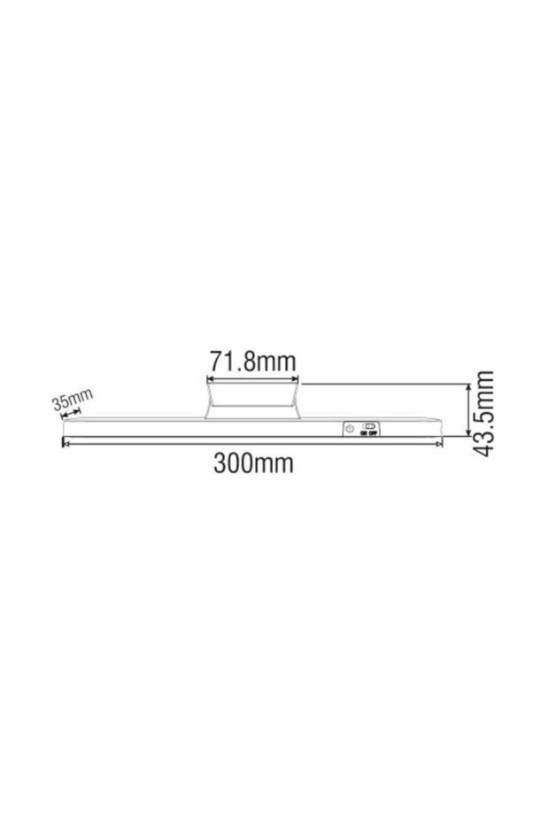Mx-9032 Şarjlı Mıknatıslı 3 Renkli Dokunmatik Led Lamba - 5