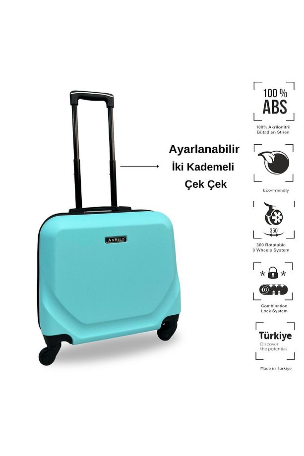 Traveller Abs Hostes-pilot Boy Valiz - 2