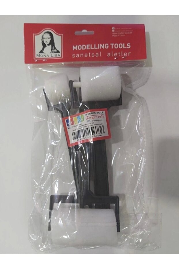 Modelling Tools Sanatsal Aletler Sünger Rulo 3lü Set - 1