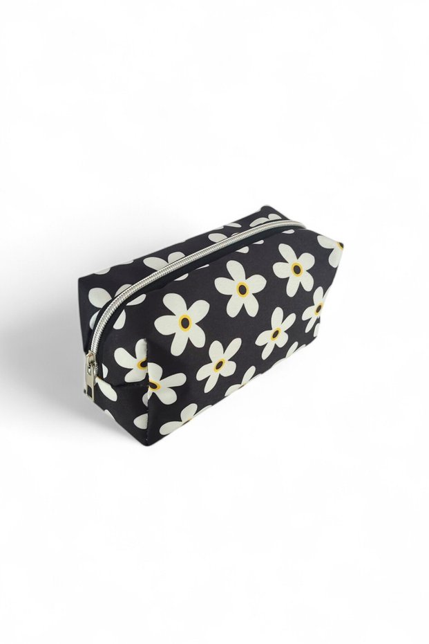 Makeup Bag-Pencil Case-Pencil Holder-Floral Patterned