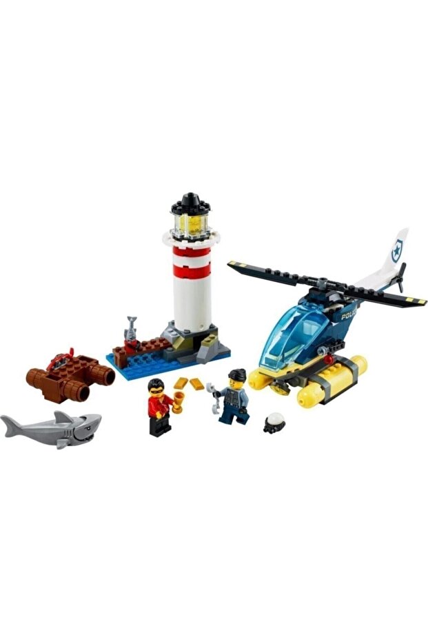 60274 City Elite Police Lighthouse Operation 189 Pieces Age 5