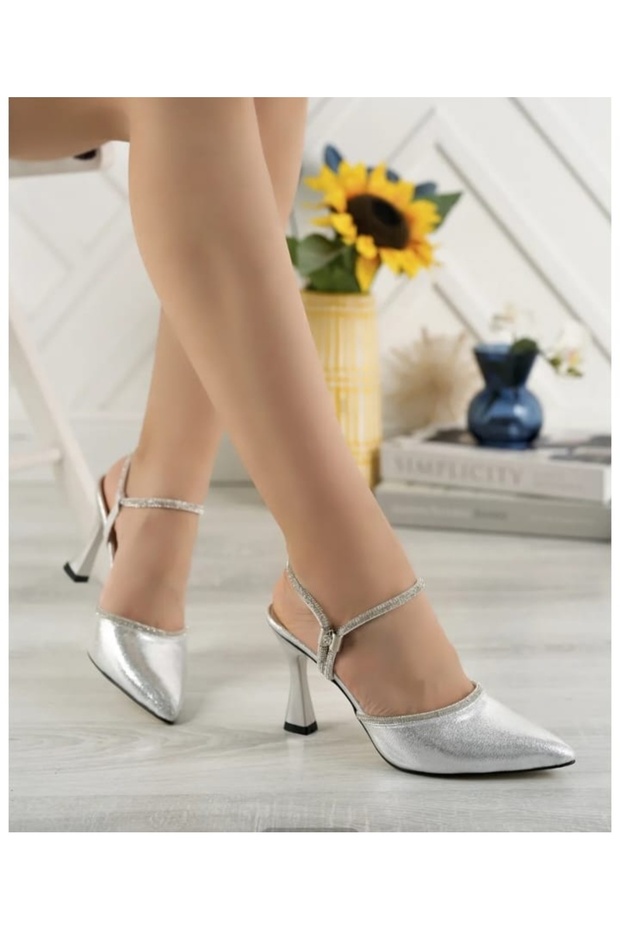 Kadın taşlı Stiletto - 2