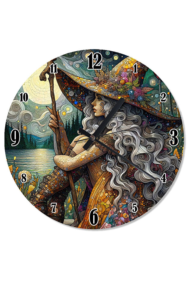 ساعة حائط بتصميم خاص بنمط سلتيك - 1