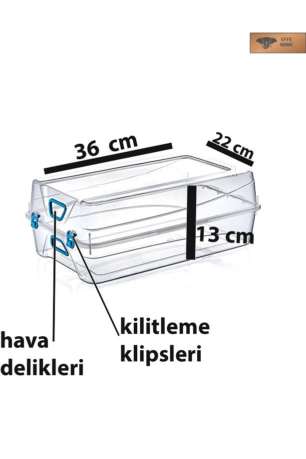 Lüx Erkek Ayakkabı Saklama Düzenleme Kutusu 5'li Set - 3